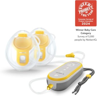 Medela Freestyle Hands-Free Breast Pump Wearable, Portable and Discreet Double Electric Breast Pump with App Connectivity